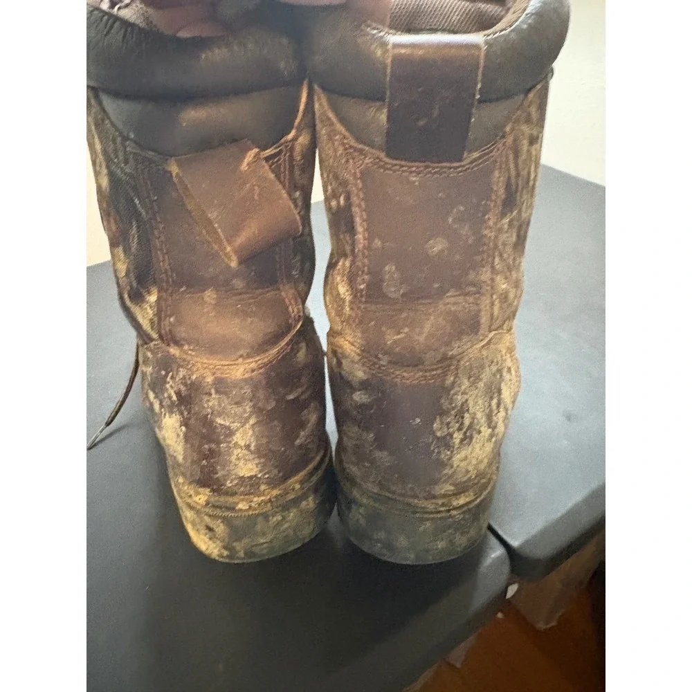 Pro Line Mens Camo Hunting Boots 800g Thinsulate Ultra Oil Resistant Size 10